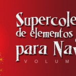 Elementos graficos para navidad