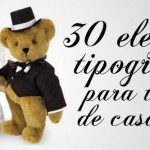 tipografias para bodas