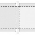 molde para caja de pizza