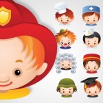 profesiones en caricaturas