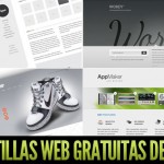 Plantillas web gratis en PSD