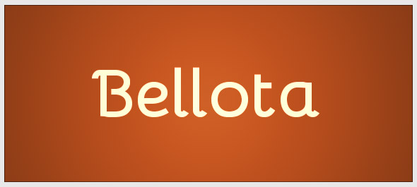 bellota-font